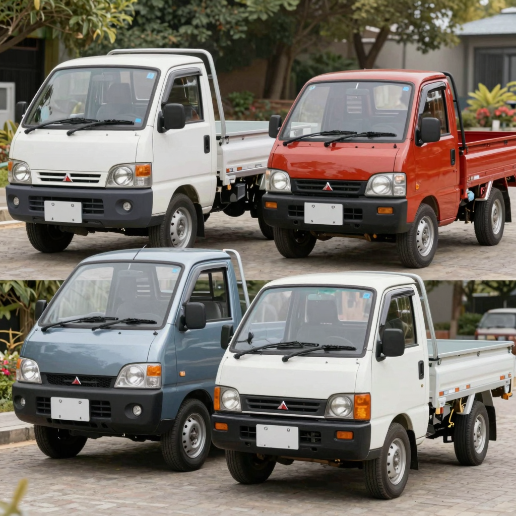 Popular Mitsubishi Mini Truck Models