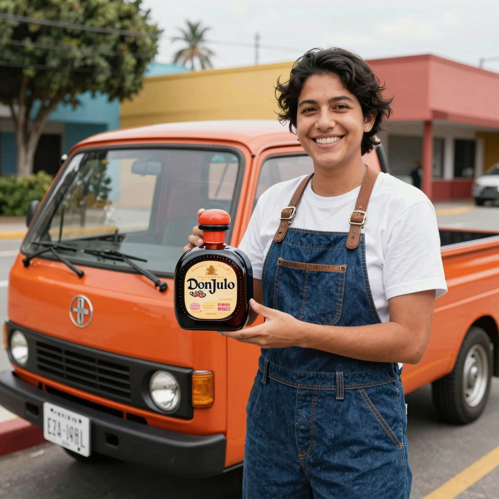 Happy Don Julio Mini Truck Owner