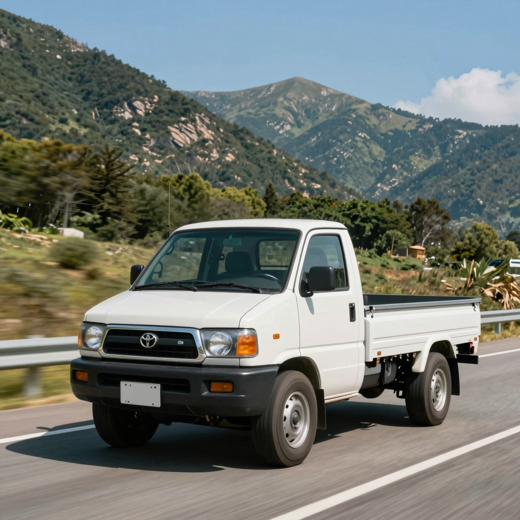 Toyota Mini Truck in Action